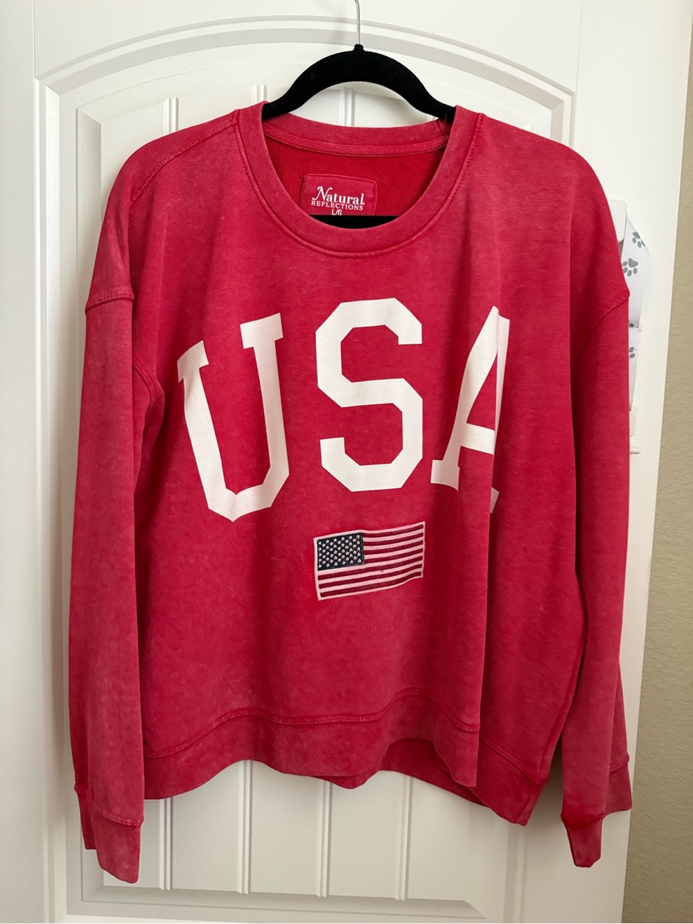 Natural Reflections Red Pullover Sweatshirt